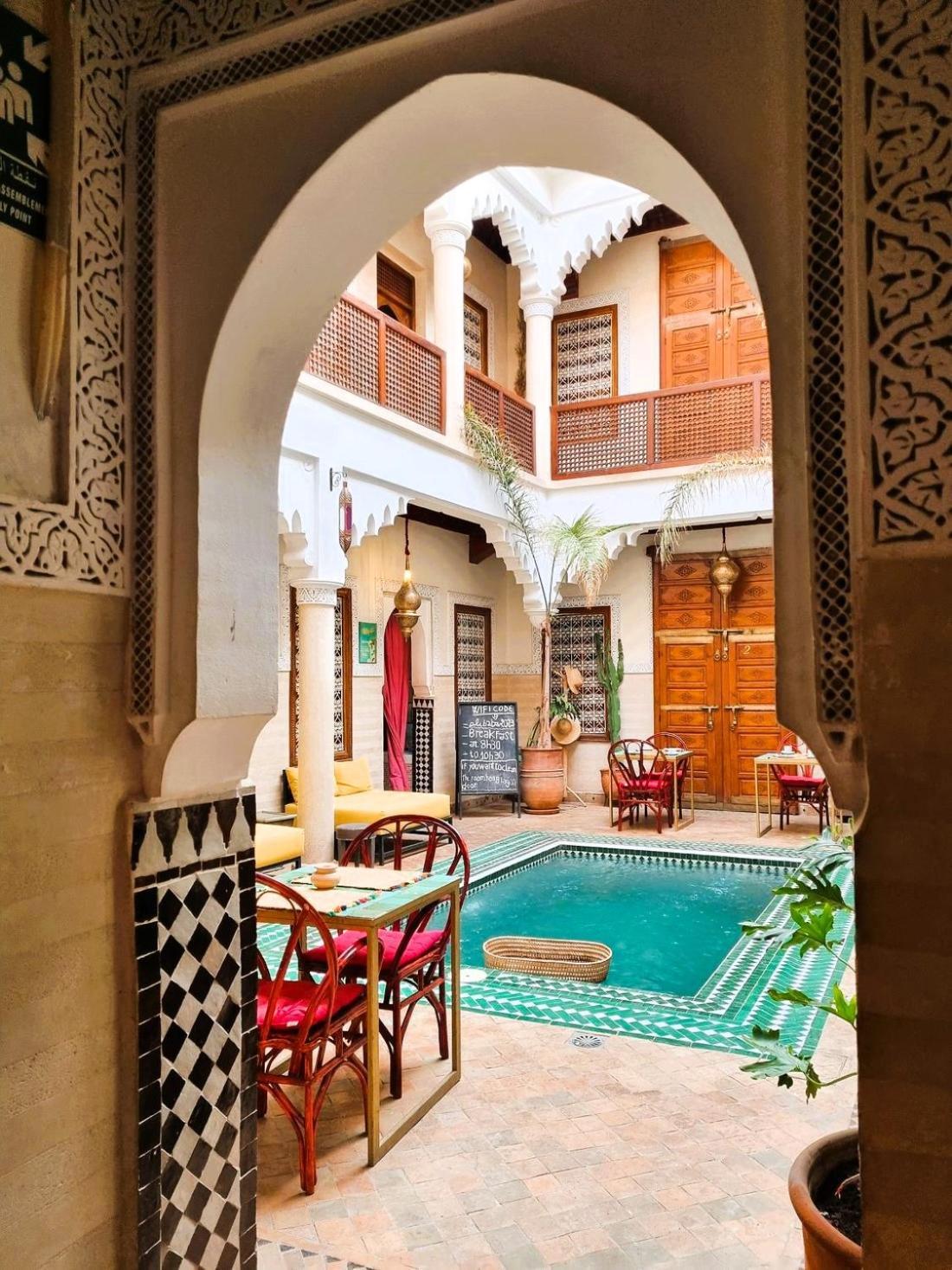 Riad Vilamoura & Spa Marrakesh Exteriör bild